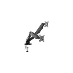 ICY BOX IB-MS304-T Dual Monitor Desk Mount for 2 Monitors up to 27in