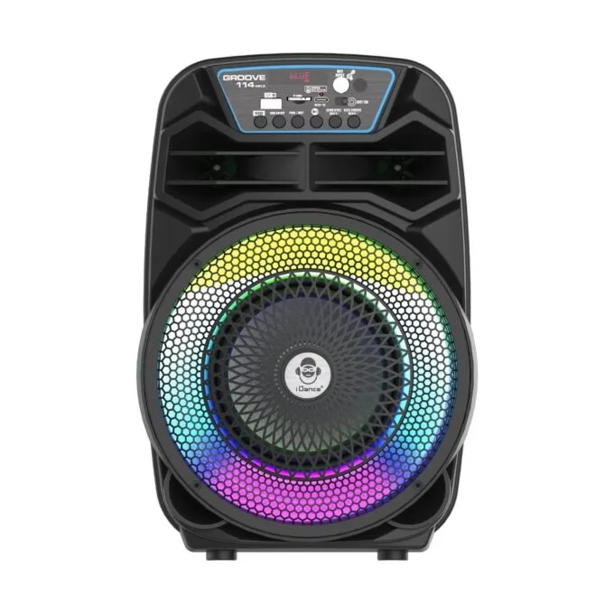 iDance Groove Karaoke Speaker - 114mk3 - with 1 Wired Mic BT & USB — image 2