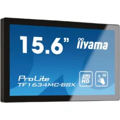 IIYAMA 15.6" Open-Frame Touch Monitor - TF1634MC-B8X - IPS, 1920x1080, HDMI+DP, Black