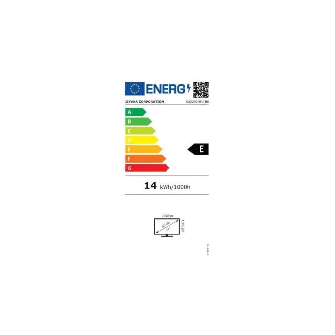 IIYAMA 21.5-inch IPS Monitor - XU2292HSU-B6 - Black, 16:9, HDMI/DP/USB — image 14