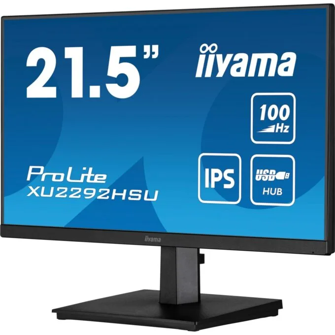 IIYAMA 21.5-inch IPS Monitor - XU2292HSU-B6 - Black, 16:9, HDMI/DP/USB — image 7