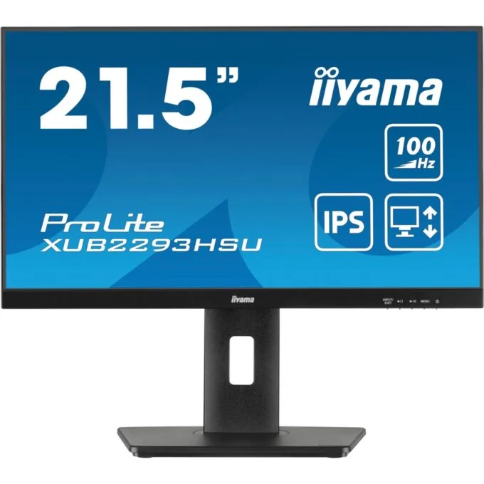 IIYAMA 54.5cm (21.5') XUB2293HSU-B7 - 16:9 HDMI+DP+2xUSB — image 2