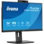 IIYAMA 60.5cm (23.8') XUB2490HSUH-B2 - 16:9 IPS Monitor with HDMI + DP WebCam