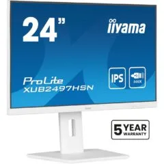 IIYAMA 60.5cm (23.8') XUB2497HSN-W2 16:9 HDMI+DP+USB-C Lift - XUB2497HSN-W2 - 23.8 inch, adjustable height monitor