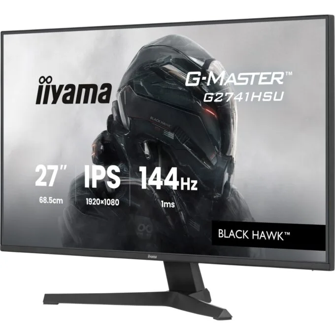 iiyama G-Master - G2741HSU-B1 - 68.6 cm (27?) (1920×1080) 16:9 IPS 1 ms (MPRT) 144 Hz HDMI DisplayPort VESA 100×100 Black — image 2