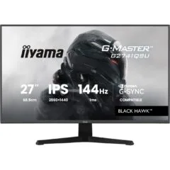 iiyama G-Master - G2741QSU-B1 - 16:9 QHD IPS 1 ms (MPRT) 144 Hz HDMI 2.0 DisplayPort 1.4 VESA 100...
