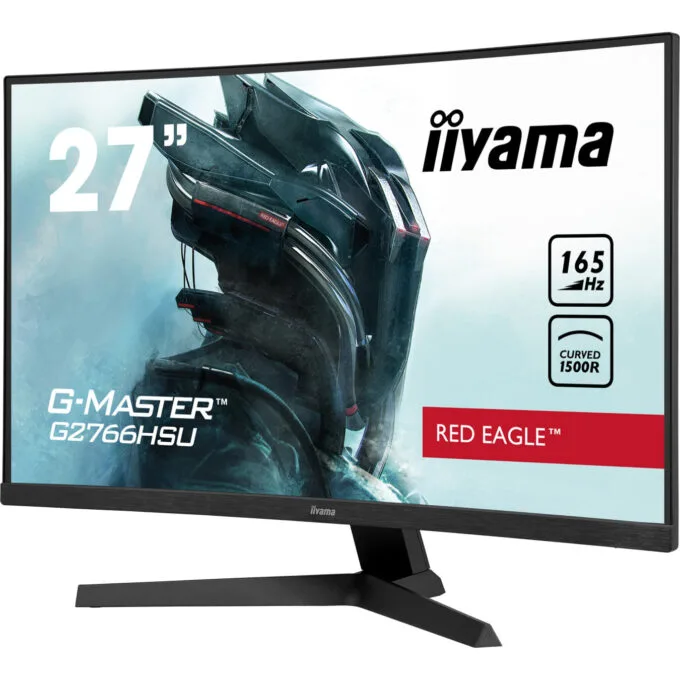 iiyama G-MASTER G2766HSU - 27" Curved VA Gaming Monitor, FHD 1920x1080, 165Hz, 1ms, FreeSync Premium, Black — image 13