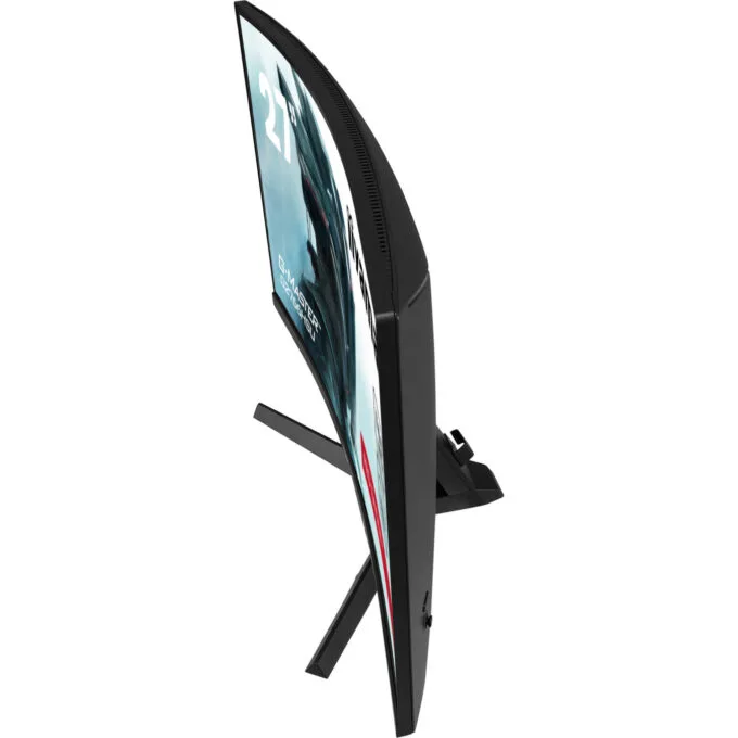 iiyama G-MASTER G2766HSU - 27" Curved VA Gaming Monitor, FHD 1920x1080, 165Hz, 1ms, FreeSync Premium, Black — image 3