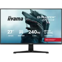 iiyama G-Master - G2771HS-B1 - 68.6 cm 27? (1920×1080) 16:9 FHD Fast IPS 0.4 ms 240 Hz HDMI DisplayPort VESA Black