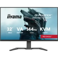 iiyama G-MASTER - GB3261UHSCP-B1 - 80 cm (31.5"), 3840x2160, 16:9, VA, 0.6ms, 144Hz, HDMI 2.1×2, DisplayPort 1.4, USB-C