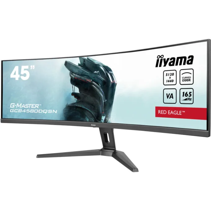 iiyama G-MASTER GCB4580DQSN-B1 - 45" (5120x1440) Curved 165Hz VA Gaming Monitor, USB-C 90W, HDR400, Black — image 3