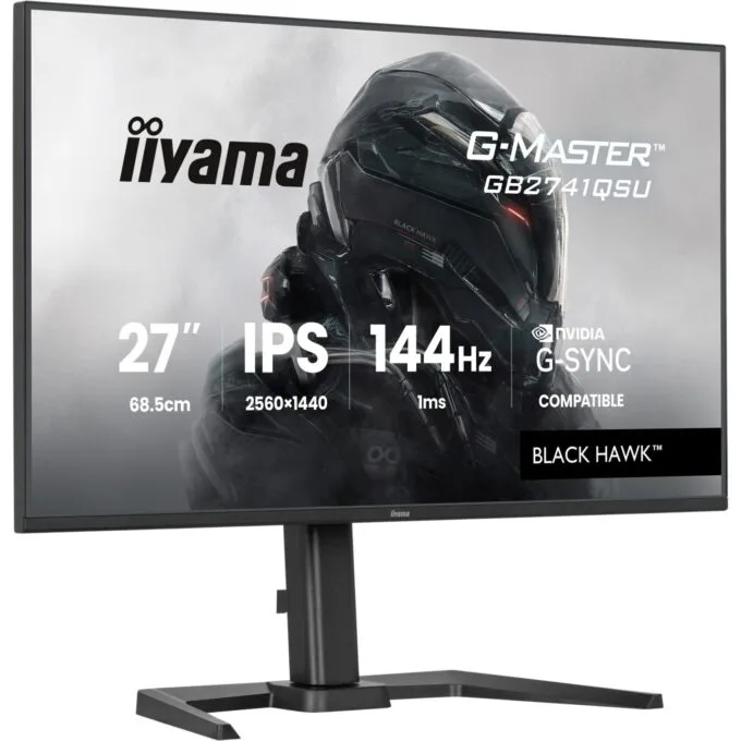 iiyama - GB2741QSU-B1 - 68.6 cm 27? (2560×1440) 16:9 QHD IPS 1 ms 144 Hz HDMI DisplayPort VESA 100×100 Black — image 11