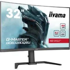 IIYAMA Monitor - GCB3280QSU-B2 - 31.5" Curved Lift, 16:9, 2x HDMI + DP