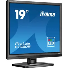 iiyama ProLite E1980S - 19" (48.3 cm) LED Monitor - 1280x1024, 5:4, 3 ms, VGA, Black