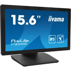 iiyama ProLite T1634MC-B1S - 15.6" Full HD 10‑Point PCAP Touch IPS Monitor, HDMI/DP/VGA, Black