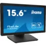 iiyama ProLite T1634MC-B1S - 15.6" Full HD 10‑Point PCAP Touch IPS Monitor, HDMI/DP/VGA, Black