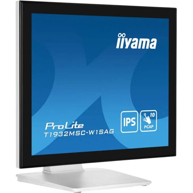 IIYAMA ProLite T1932MSC-W1SAG - 19in (48.3 cm) 5:4 10pt Multi-Touch IPS Monitor, Anti-Glare, HDMI+DP+USB, White — image 12