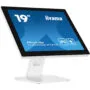 IIYAMA ProLite T1932MSC-W1SAG - 19in (48.3 cm) 5:4 10pt Multi-Touch IPS Monitor, Anti-Glare, HDMI+DP+USB, White