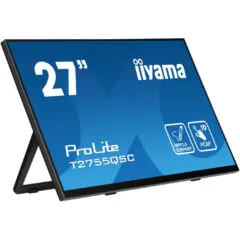 iiyama ProLite T2755QSC-B1 - 27 inch QHD (2560x1440) IPS PCAP 10pt Touch, MPP Stylus, Black