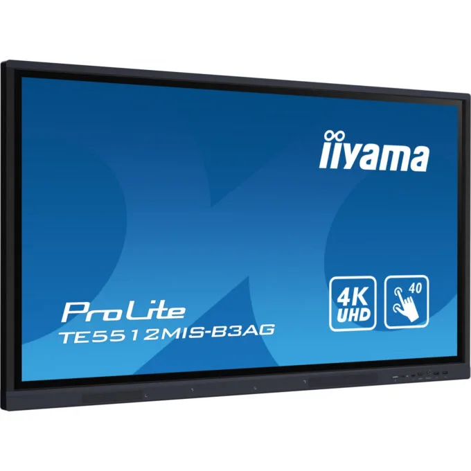 iiyama ProLite TE5512MIS-B3AG - 55" 4K UHD IPS Interactive Touchscreen, Android 11, 4GB/16GB, USB-C, WiFi6 — image 8
