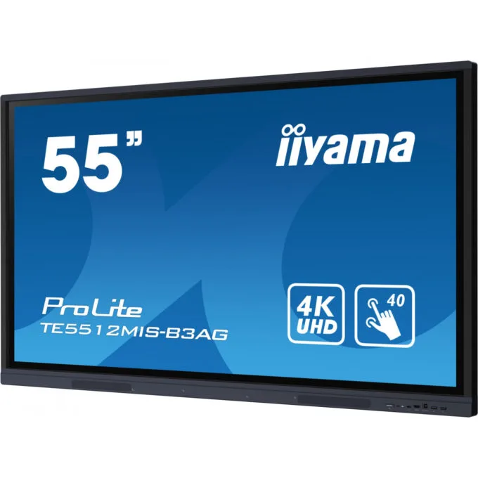 iiyama ProLite TE5512MIS-B3AG - 55" 4K UHD IPS Interactive Touchscreen, Android 11, 4GB/16GB, USB-C, WiFi6 — image 9