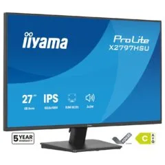 iiyama ProLite X2797HSU-B1 27" Full HD IPS 120Hz 4ms HDMI DP USB Hub VESA Black