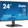 iiyama ProLite XU2492HSU-B6 - 23.8-inch IPS Full HD Monitor, 100Hz, HDMI+DP, 4x USB-A Hub, 2x2W Speakers, Black