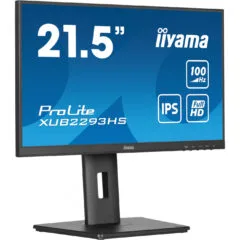 iiyama ProLite XUB2293HS-B6 - 21.5-inch IPS Full HD (1920x1080) 100Hz Monitor, HDMI & DP, Height-Adjustable Stand, Black