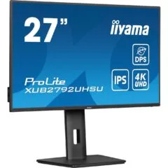 iiyama ProLite XUB2792UHSU-B6 27" 4K IPS Monitor - Pivot, 60Hz, 4ms
