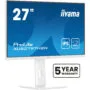 iiyama ProLite XUB2797HSN-W2 - 27in IPS Full HD Monitor, USB-C 65W Dock, HDMI/DP, 1ms, 100Hz, White
