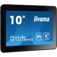 IIYAMA TF1015MC-B3 - 10.1in IPS 10-Point PCAP Touch Display, 16:10, 1280x800, HDMI+DP+USB, Black
