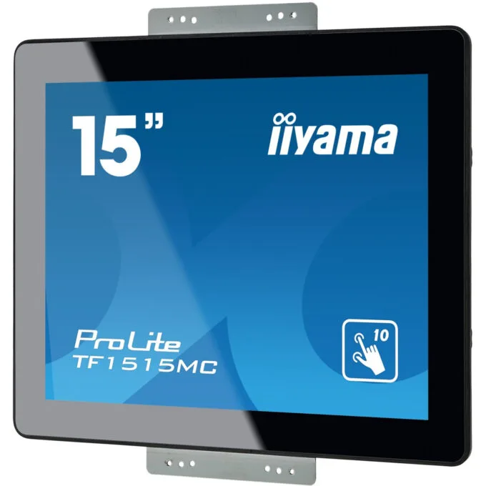 iiyama TF1515MC-B2 - 15" Open Frame PCAP Touchscreen (Black) - 4:3 XGA LED, HDMI & DisplayPort — image 4