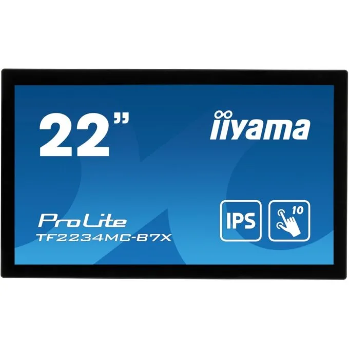 IIYAMA TF2234MC-B7X 21.5-inch IPS M-Touch Monitor - HDMI+DP, 1080p, Flat — image 2