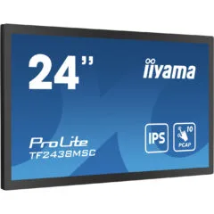 iiyama TF2438MSC-B1 - 23.8" IPS Full HD Touch Monitor (Black) - 10pt PCAP, 600 cd/m², HDMI + USB
