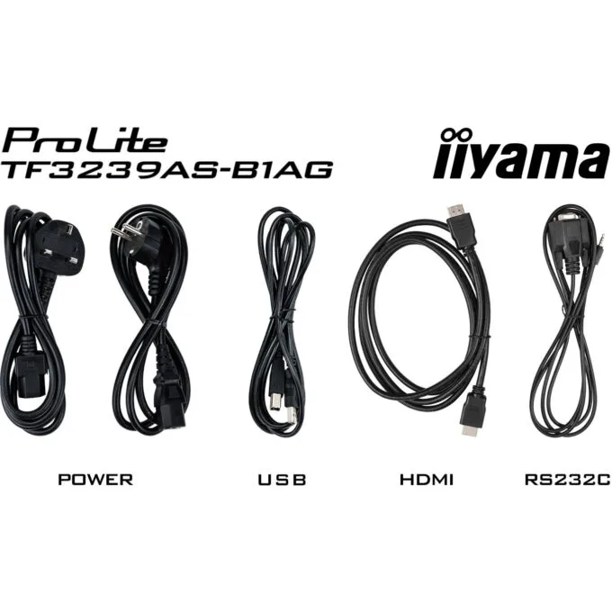 Iiyama TF3239AS-B1AG - 31.5" IPS PCAP Touch All-in-One Display, Android 11, 4GB/32GB, 2xHDMI+DP, Black, 24/7 — image 12