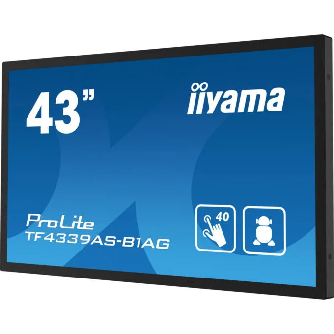 iiyama TF4339AS-B1AG - 43" 4K IPS M-Touch Display, Android 11, 4GB/32GB, Black, IP54 — image 11