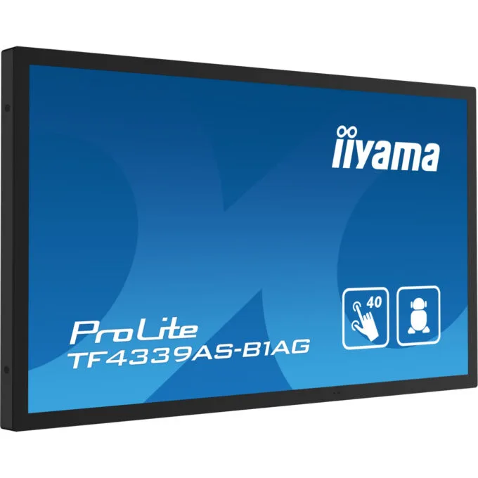iiyama TF4339AS-B1AG - 43" 4K IPS M-Touch Display, Android 11, 4GB/32GB, Black, IP54 — image 9