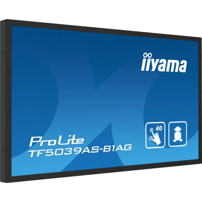 iiyama TF5039AS-B1AG - 50" 4K VA Interactive Display, 40-Point Touch, Android 11, 2xHDMI+DP, 500 cd/m2, Black — image 10
