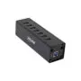 Inline 35395B USB 3.2 7-Port Aluminum Hub w/2.5A PSU Black