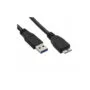 Inline 35405 0.5m USB 3.0 Type A to Micro-B Black Cable