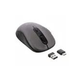 InLine 55363 3-in-1 Mouse Bluetooth + 2x2.4GHz 5 Buttons Grey/Black