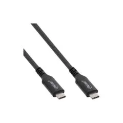 InLine USB4 Cable USB-C M/M 1m 8K@60Hz 240W PD 3.1 Black