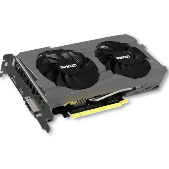 Inno3D GeForce RTX 3050 Twin X2 - 8GB GDDR6, 1777 MHz Boost, Black — image 1