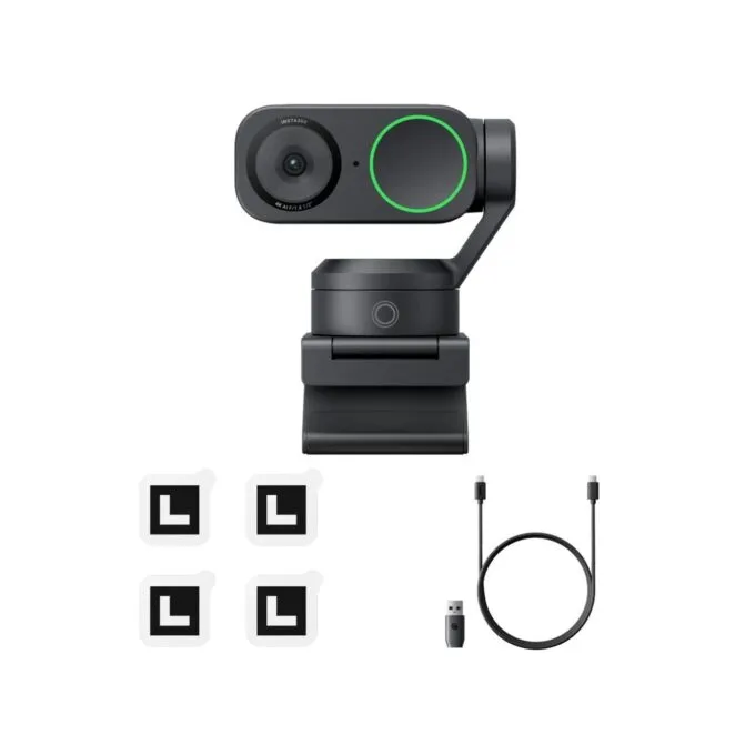 Insta360 Link 2 4K AI Webcam 2-Axis Gimbal - CINSABNB — image 2