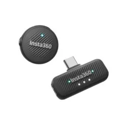 Insta360 Microphone Air - 1 Transmitter, 1 Receiver - 10H Battery, 300m range, built-in noise reduct