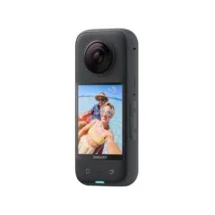 Insta360 - X3 - Waterproof 360 Action Camera with 1/2" 48MP Sensors, 5.7K 360 Active HDR Video, 4K 72MP