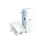 INTD TP-Link TL-WPA7517 AV1000 Powerline + Wi-Fi 5 2-pack - TL-WPA7517 - White, Dual-band 2.4/5 GHz, 2x Gigabit Ethernet