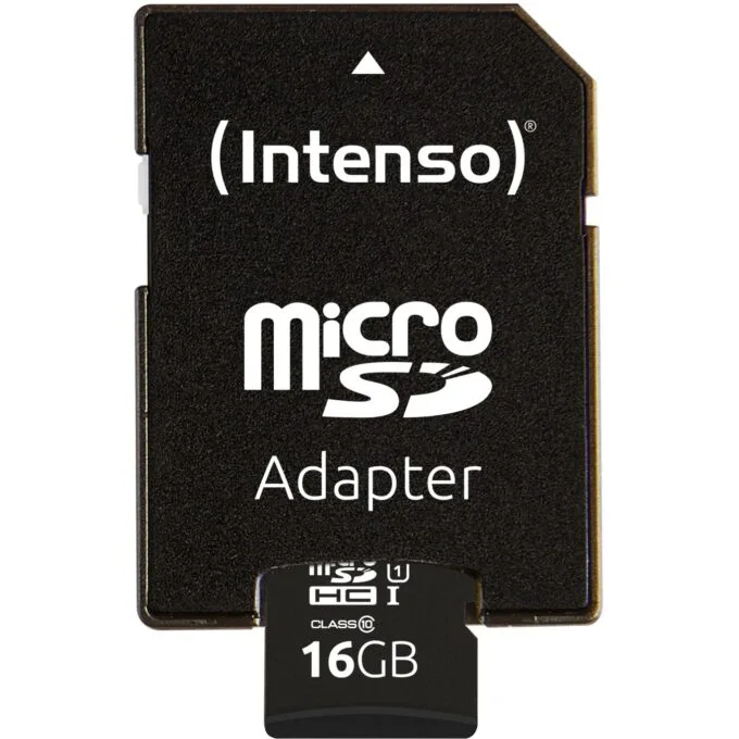 Intenso Micro SD Card 16GB SD-HC UHS-I incl. Adapter - Retail — image 4