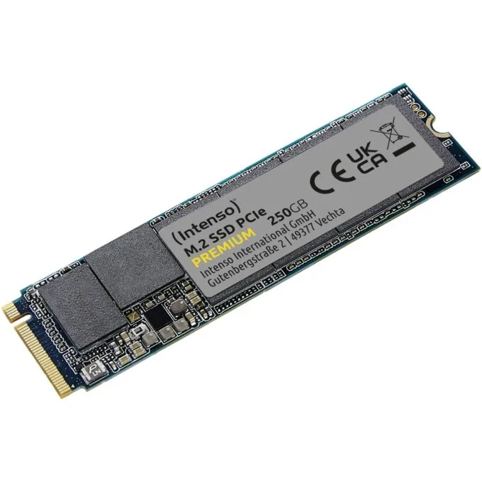 Intenso Premium 250GB M.2 NVMe SSD - PCIe 3.0 x4 2100 MB/s - 3835440 — image 2