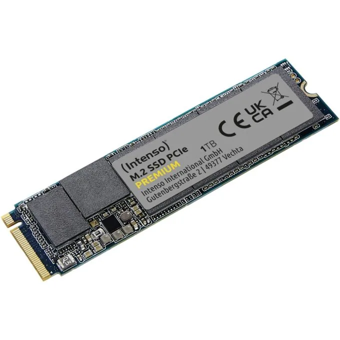 Intenso Premium NVMe M.2 1TB - PCIe 3.0 x4 NVMe 1.3 2100 MB/s - 4034303031221 — image 1